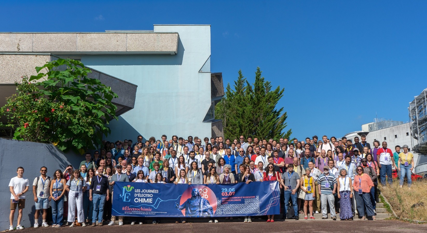  Les Journées d’Électrochimie ont été organisées à Nancy du 29 juin au 3 juillet 2026 