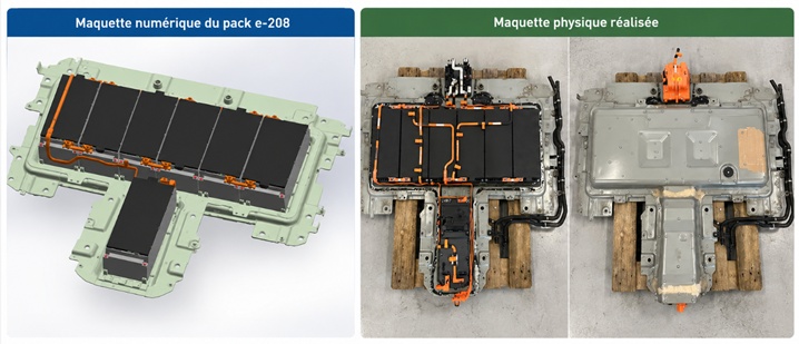  SCAR : de l’analyse du démontage des batteries à la réalisation de maquettes pour préparer leur robotisation 